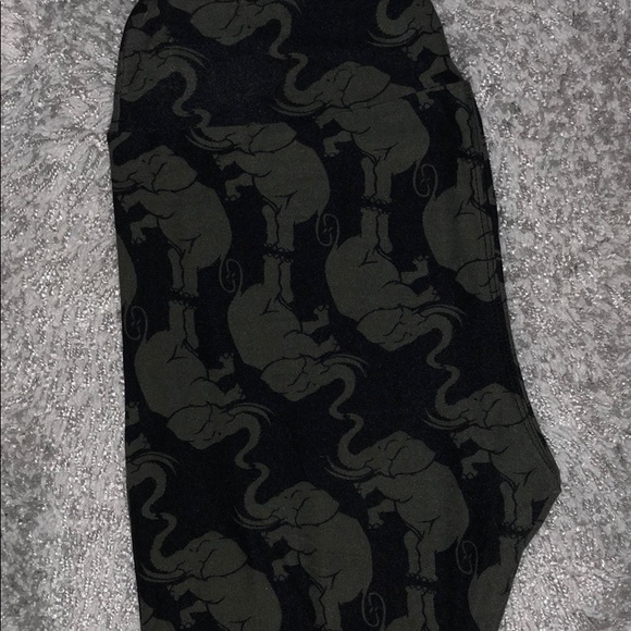 LuLaRoe Pants - OS LuLaRoe Elephant Leggings